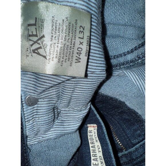 NWT T.K.โAxel Stretch Slim Boot Jeans Size 40X32 - Picture 7 of 12